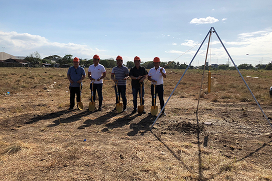 Ground Breaking Ceremony for North Luzon Phase 1 Mega DC